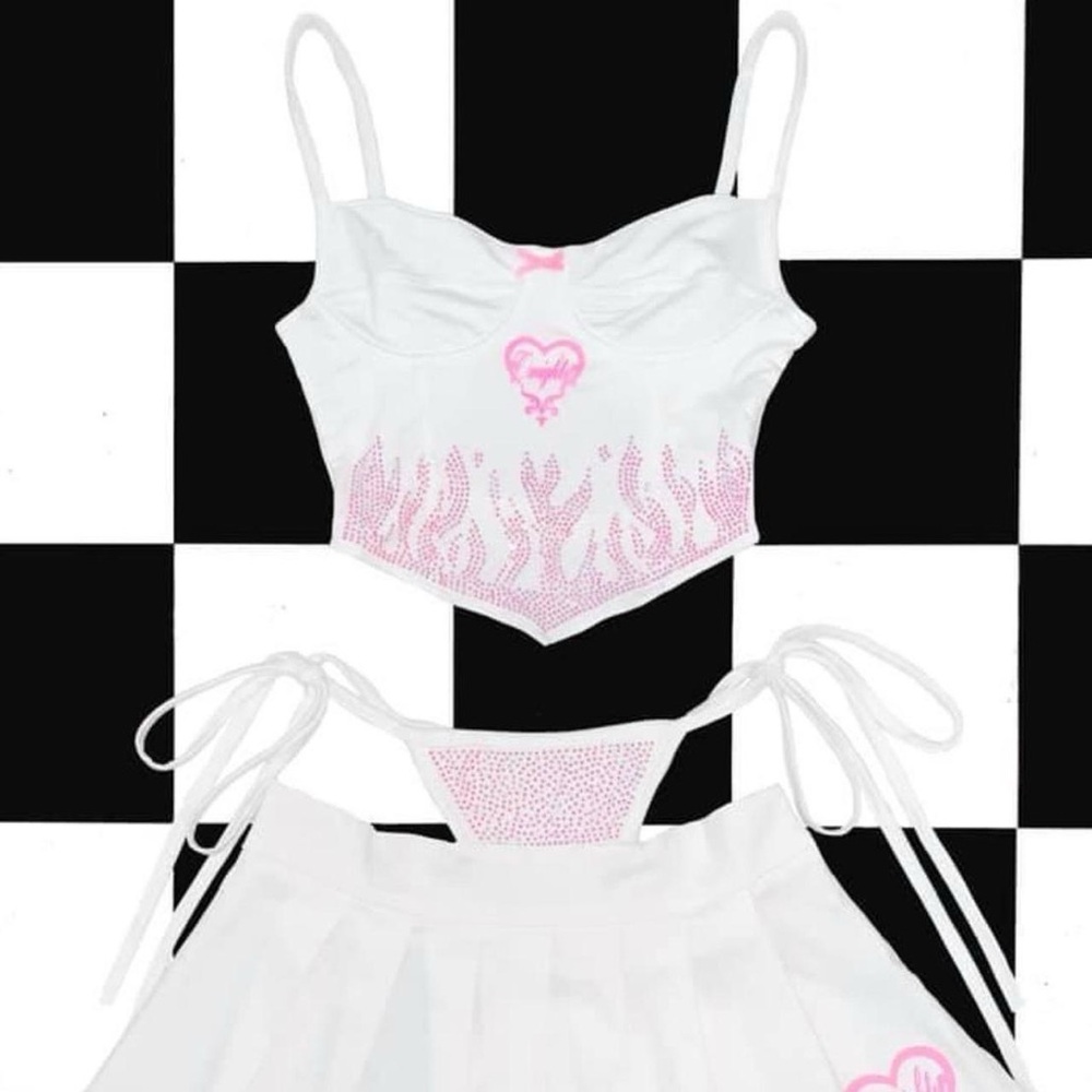 Omighty Rhinestone Corset - Picture 5 of 6